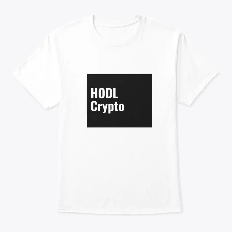 	HODL Crypto White Oswald in Black Box