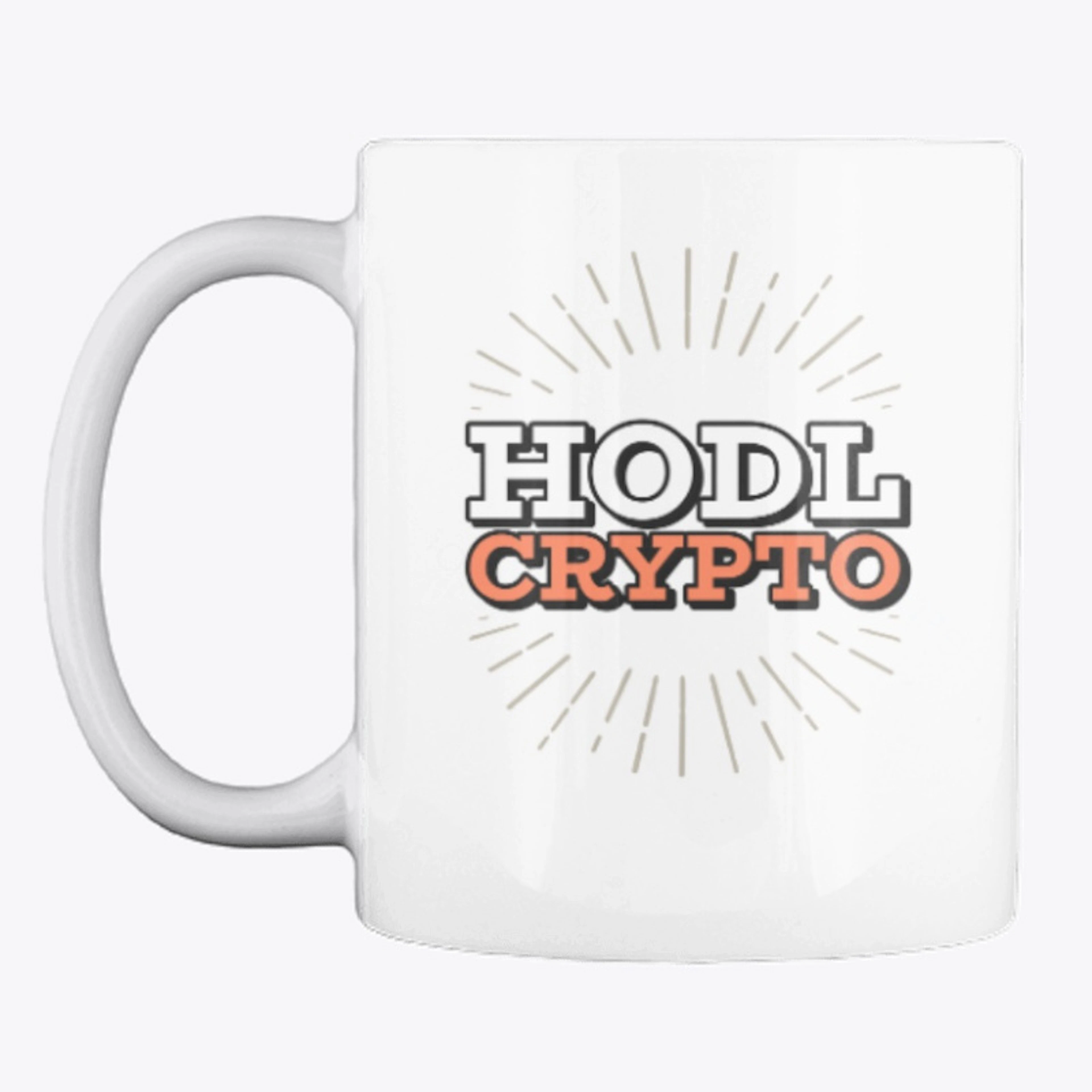 HODL Crypto Retro Burst