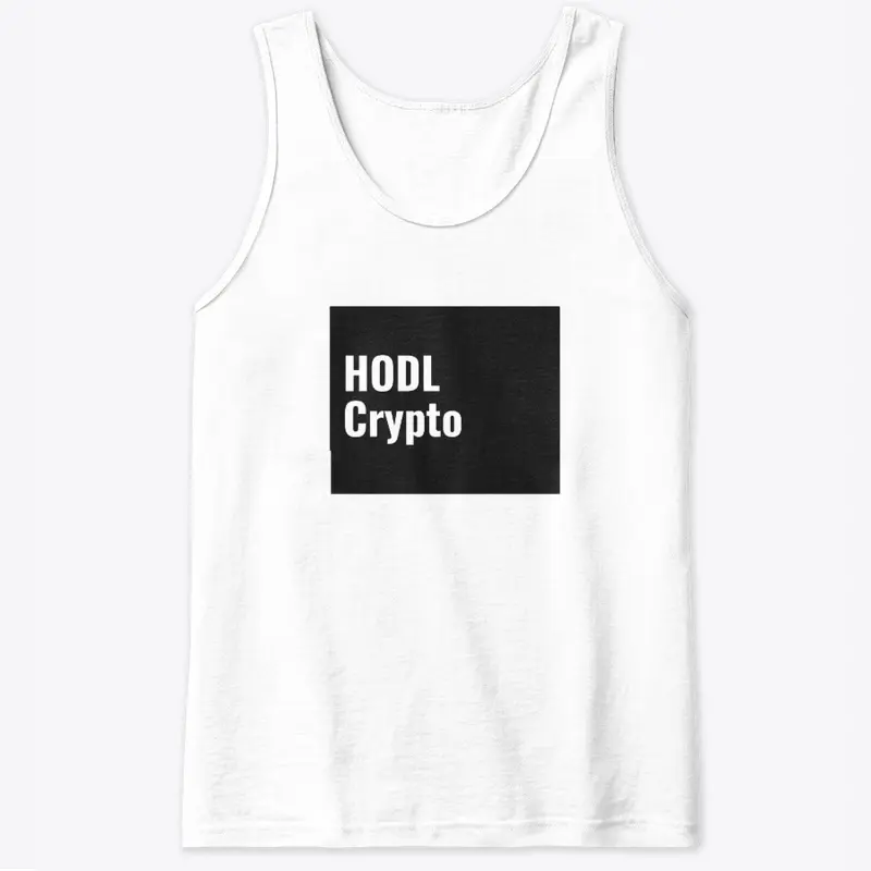 	HODL Crypto White Oswald in Black Box