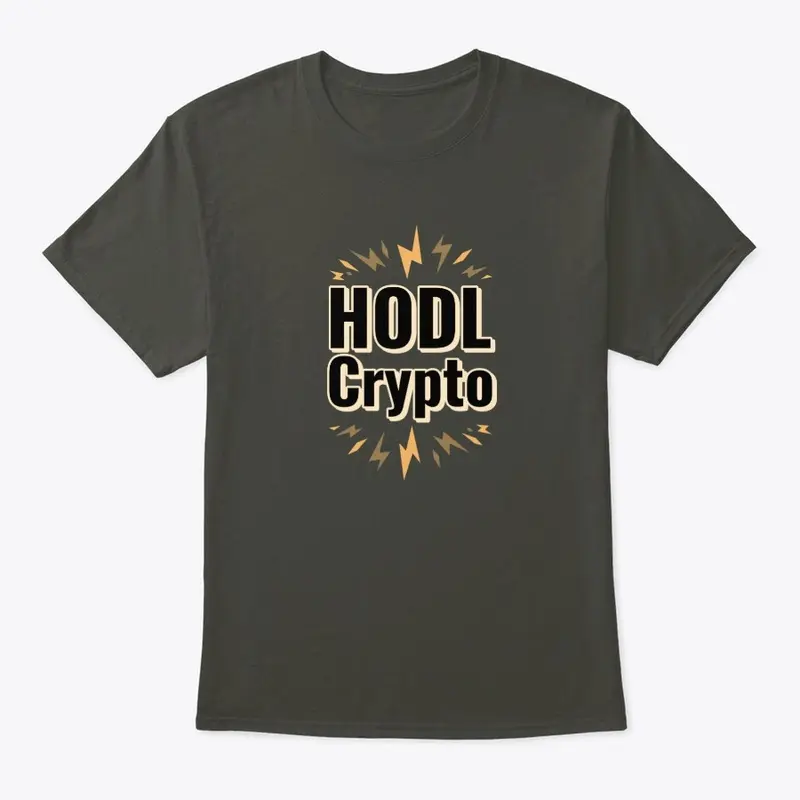 HODL Crypto Electric Burst